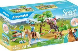 *** PLAYMOBIL - MARE AVEC VEGETATION #70330